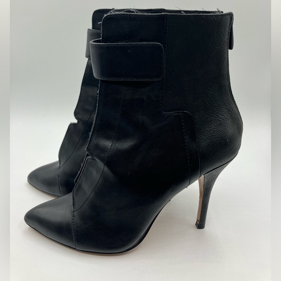 Pour La Victoire Lace Up Heeled Booties Size 8 - Picture 2 of 13